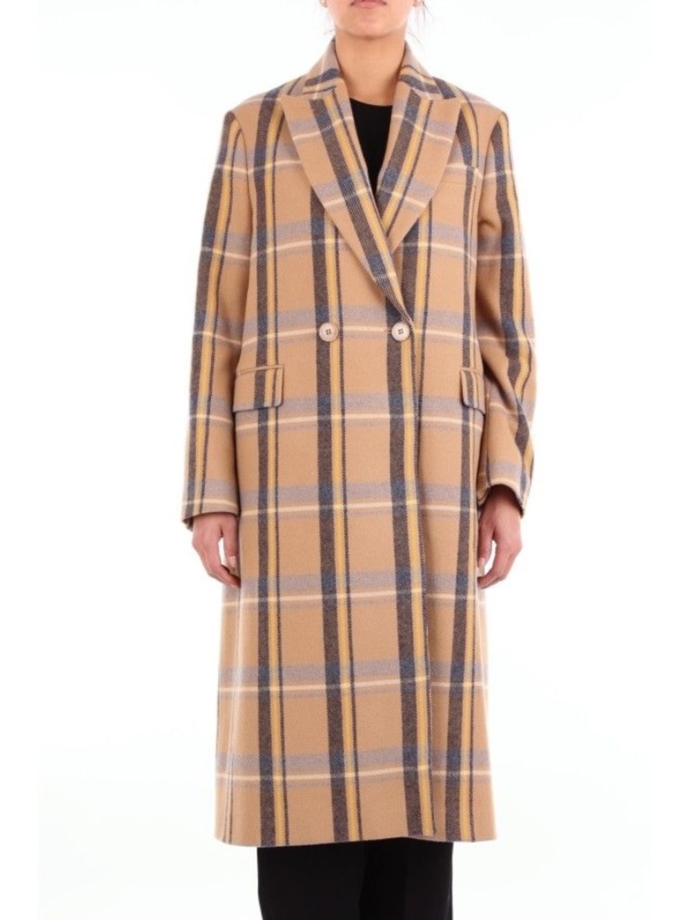 Stella McCartney plaid wool coat - Picture 4 of 7